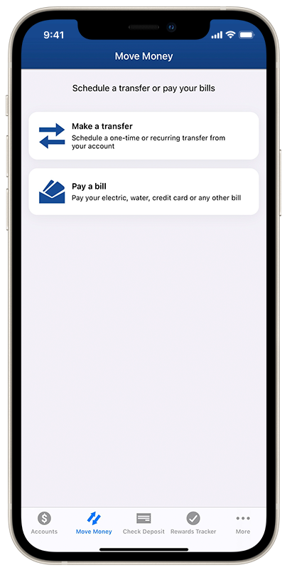 Mobile App - Move Money